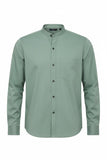 Classic green Checkered Cotton Shirt