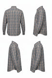 Rust & Black Premium Checkered Shirt