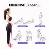 High Quality Tummy Trimmer Pedal Resistance Bands